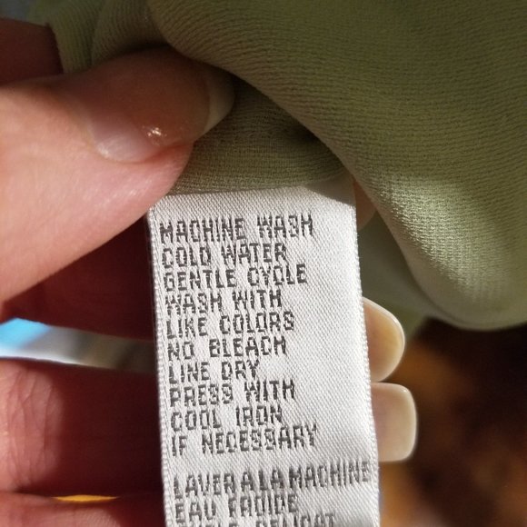 Jones New York pastel pastel green shirt size 6 - Picture 9 of 9